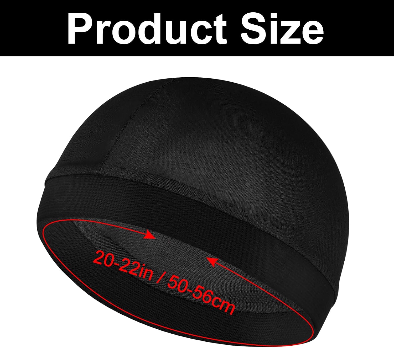 Silky Bonnet for Men, Wave Cap Satin Silk Hair Bonnet for Sleep, Durags Elastic Band Wave Caps for 360 540 720 Waves