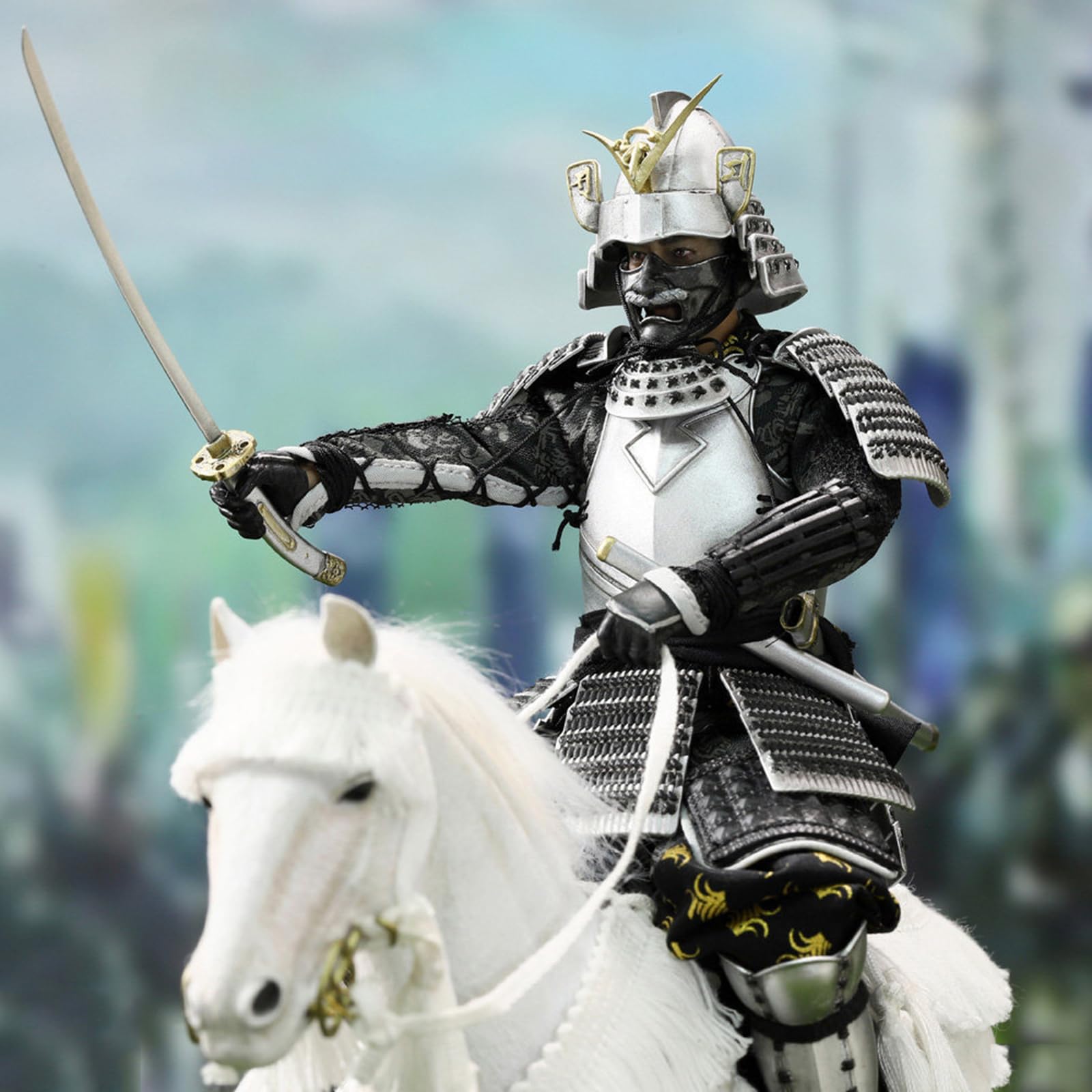 Realistyczna rzeźba konia rzemiosło dom biuro dekoracja akcesoria anime figurka ozdoby z żywicy