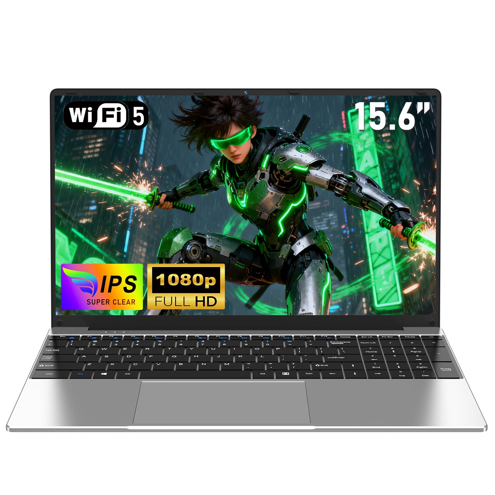 Portátil 15.6" Full HD: Potencia y Fluidez en Movimiento