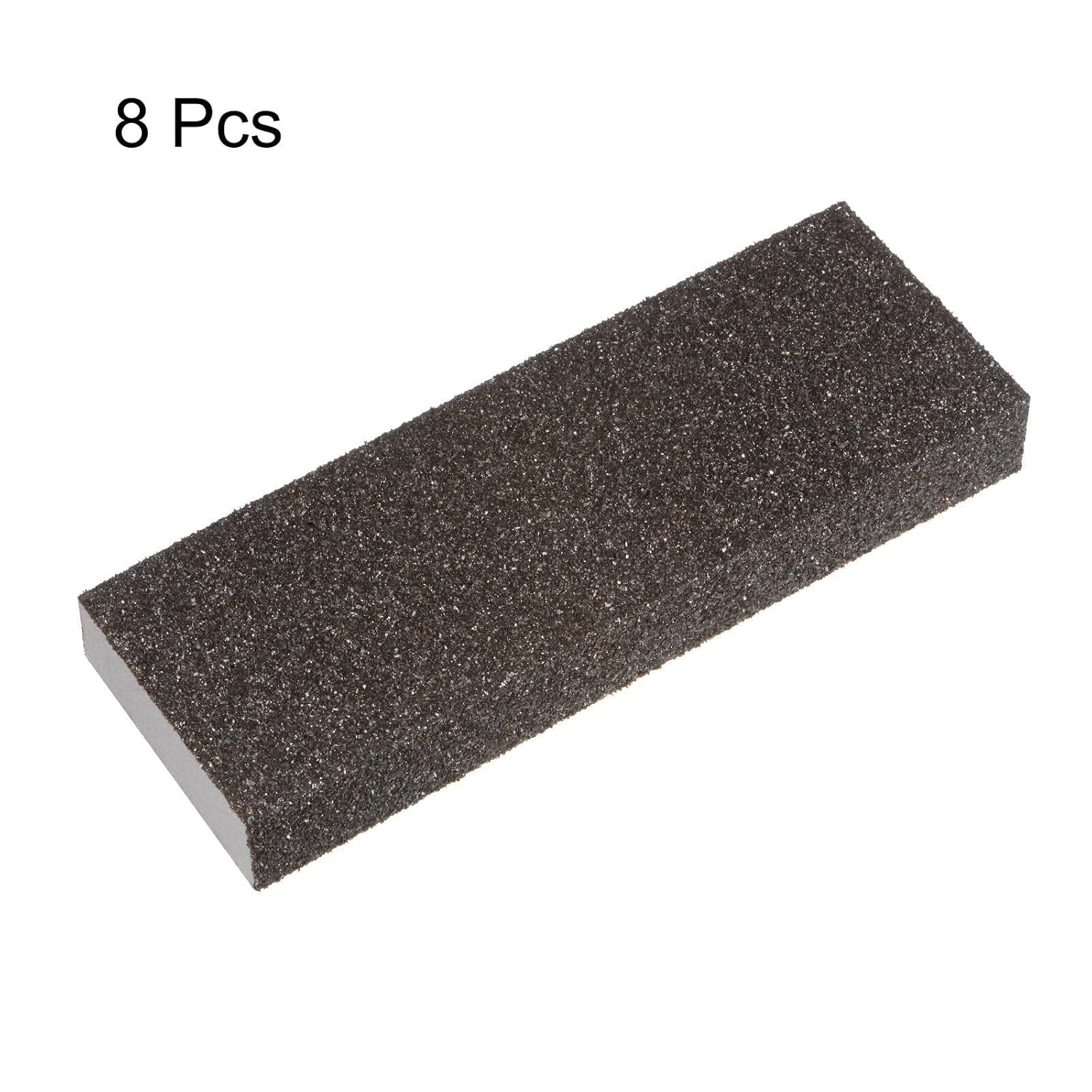 Tool Parts and Accessories 8pcs Sanding Sponge Blocks 80-100 Grits Hand Block 200x70x25mm Brown&Gray (#CN-140824-01057)
