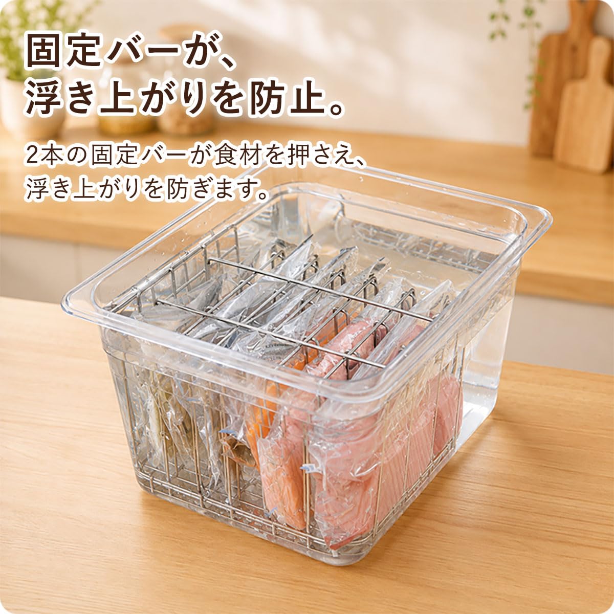 Amazon.co.jp: ottostyle.jp 低温調理器 コンテナ 容器 専用タンク 蓋