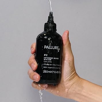 Pallure No. 2 Intense Bond Hair Gloss Treatment For Shiny, Glossy, Silky and Healthy Hair - Bond Repairing and Hydrating, Made With Linseed Oil And Rice Protein, 8.45 Fl Oz