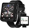 Reloj Inteligente LOKMAT 4G con Llamadas, 4GB+64GB, Android 11 CPU MTK6761, Pantalla Grande 2.64", Batería 1200mAh, Puerto Tipo C, Doble Cámara, WiFi, Bluetooth, GPS para Hombre 1