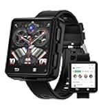 4G Smart Watch Phone Call, 4GB+64GB Android 11 CPU MTK6761 Smartwatch, 2.64