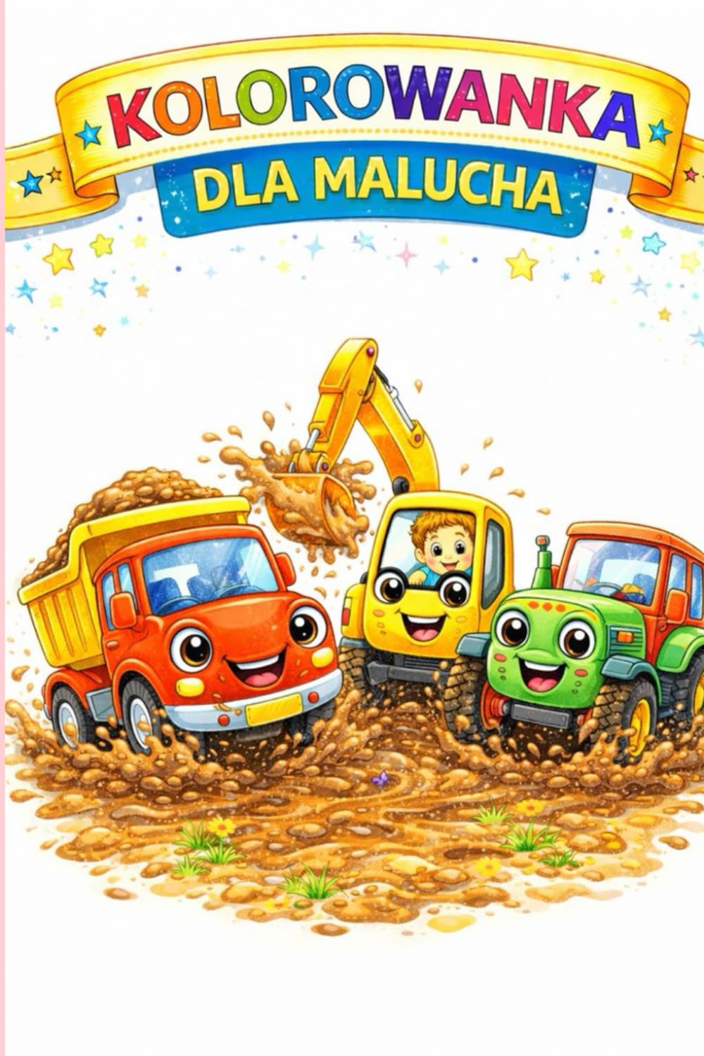 Kolorowanka dla malucha: Pojazdy