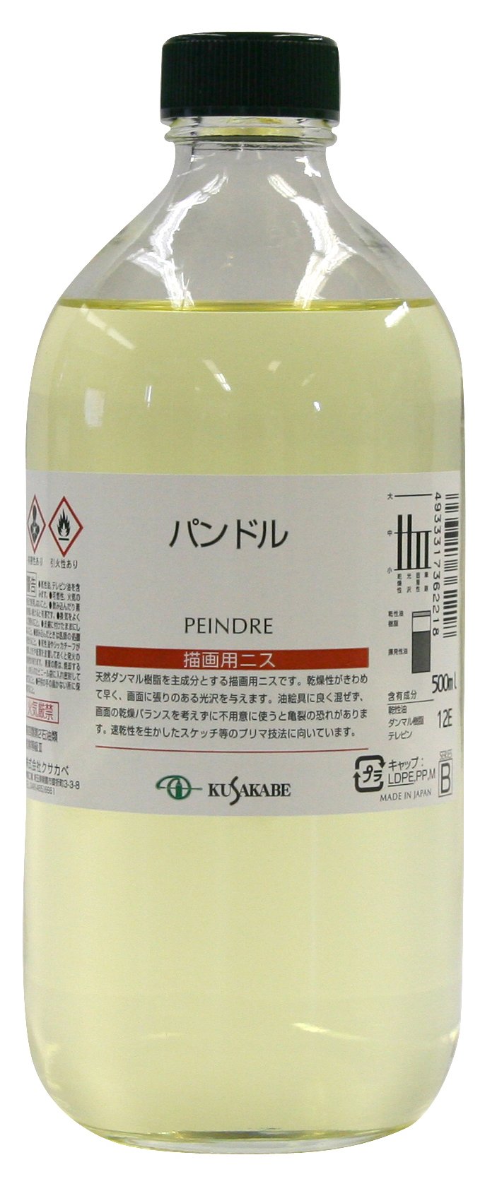 Kusakabe bread Dollar 500ml diluant peinture huile HTRC 3
