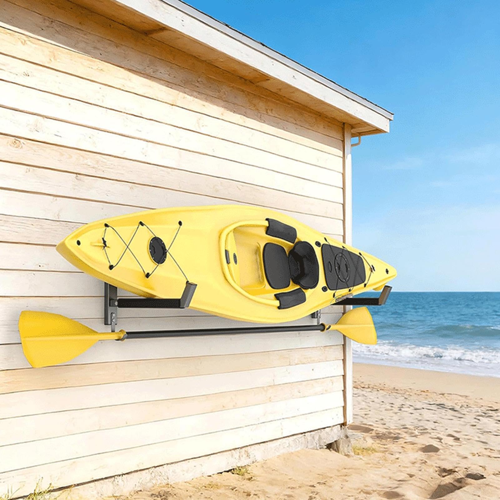 Kajakhaken für Garage, 2 Stück, Surfbrett-Aufbewahrung, Kapazität von 90 cm