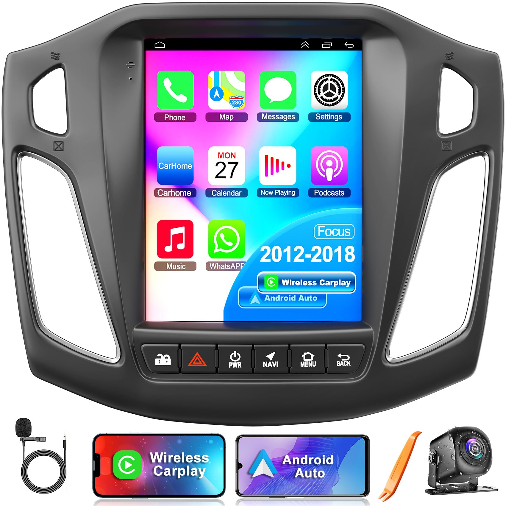 Photo 1 of Inexaccessories Car Radio for Ford Focus 2012-2018