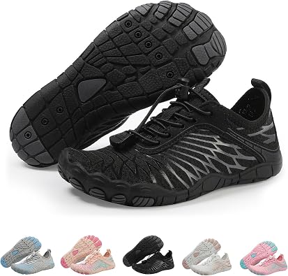 Water Shoes for Kids, Barefoot Shoes Kids, Boys Girls Hike Barefoot Beach Sports Swim Non-Slip Shoes