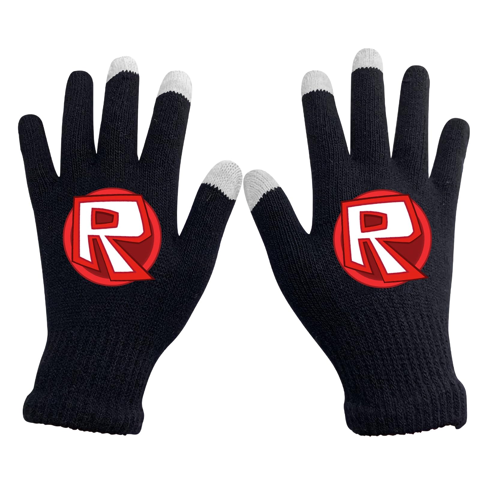 Gants Tactiles Roblo d'Hiver Tricotés Chauds et Doux Pour Sport Usage Quotidien