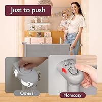 Momcozy Kihúzható Biztonsági Ajtórács Babáknak, 180 cm Széles, 104 cm Magas, Egykezes Működtetés, Lépcsőhöz és Ajtóhoz, Bel- és Kültéri Hasz 4