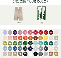 Vista 7 de Letrero con nombre para guardería, letrero bohemio para guardería, letreros con nombres familiares, arte de pared 3D para habitaciones de niños