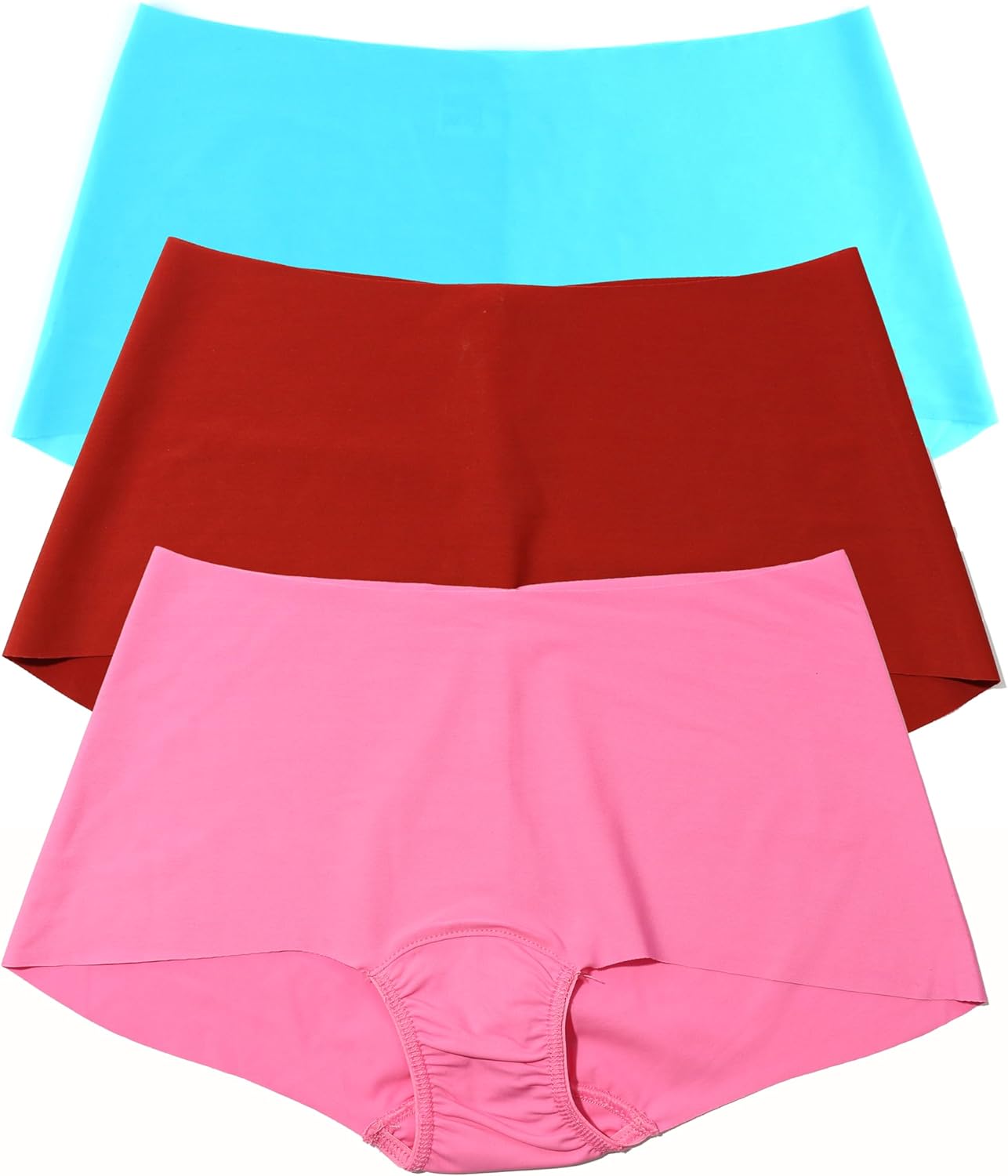 hanky panky - BreatheSoft Boyshorts Panties | Comfortable Womens Underwear, Sleek Full Back Coverage | Sizes (XS-XL) | 3 pack
