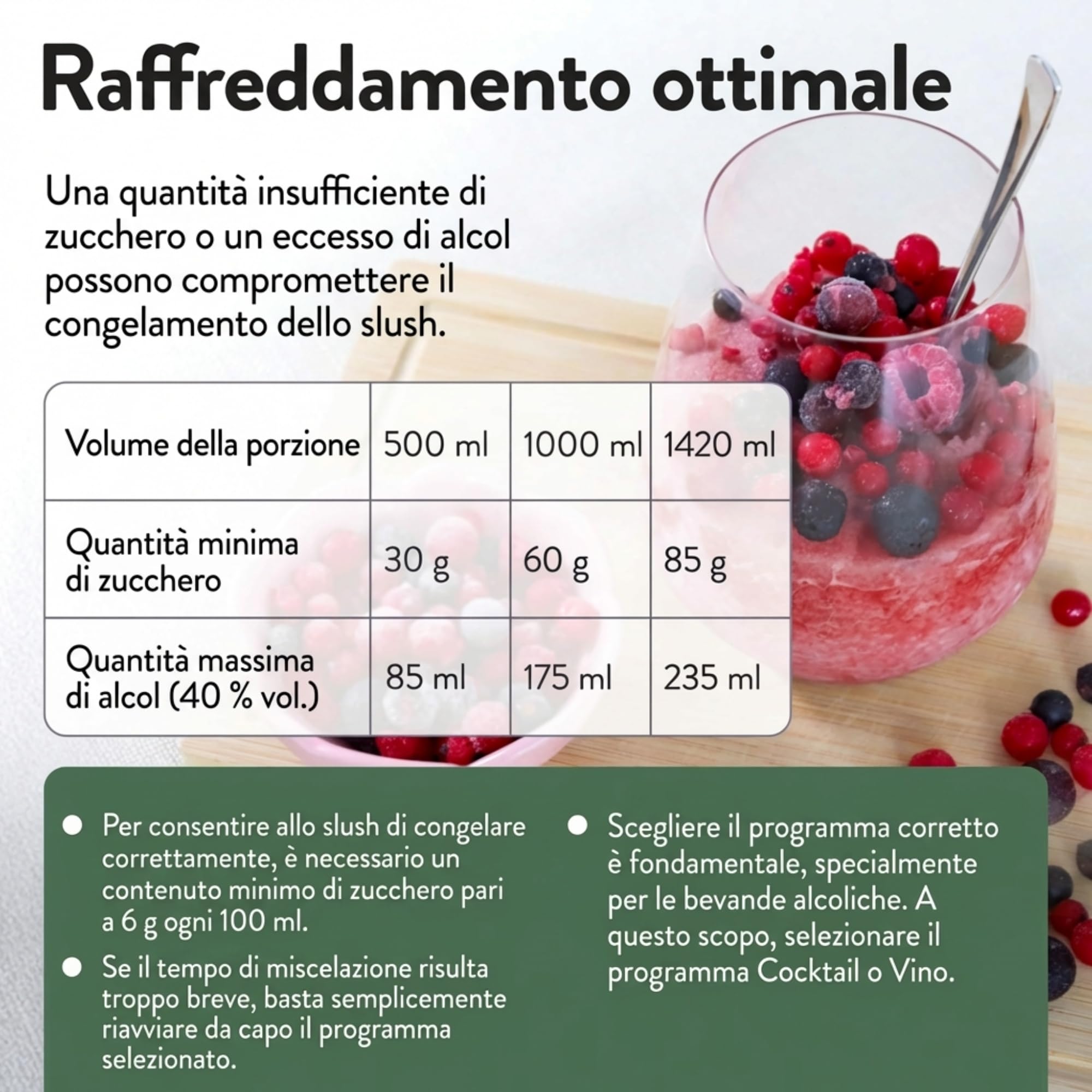 Springlane - Macchina per slush da 2 litri, con ricettario, macchina per slushie, cocktail, frappé, frappé, frappè, frappé o slush, consistenza regolabile e autopulente – antracite