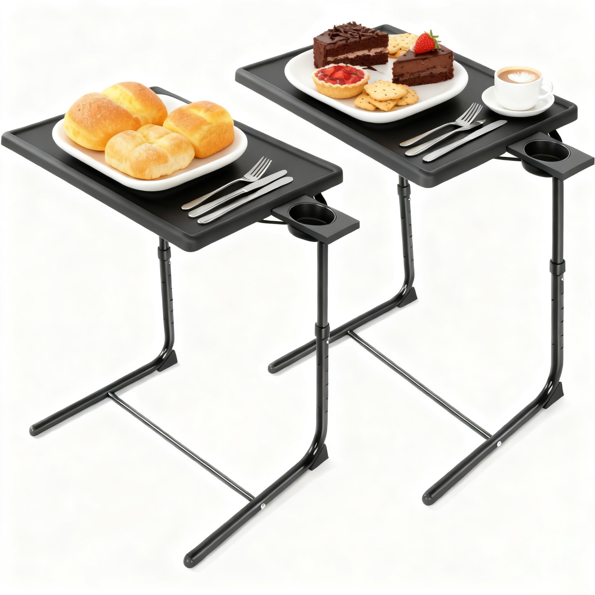 HUANUO Adj TV Tray 2pk