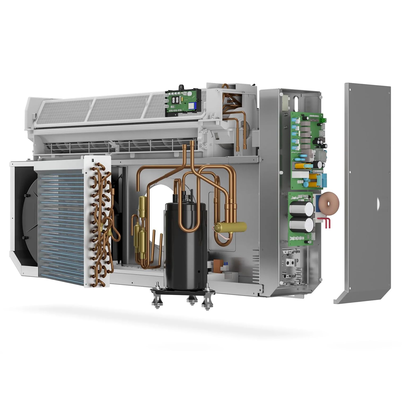 Olimpia Splendid Climatiseur Sans Unité Exterieure Unico Evo 25 Hp Pvan Inverter R290, WiFi Integre, Reversible Chaud Froid, Pompe a Chaleur Monobloc, 02455