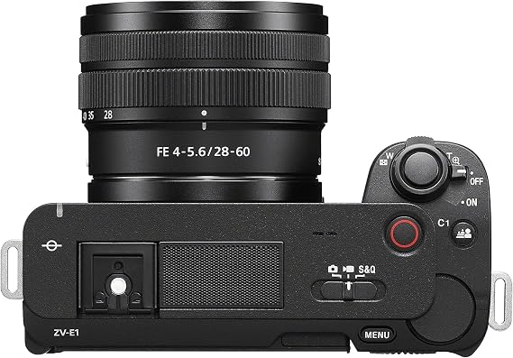 Sony ZV-E1 Full-Frame Mirrorless Camera with 28-60mm Lens Black