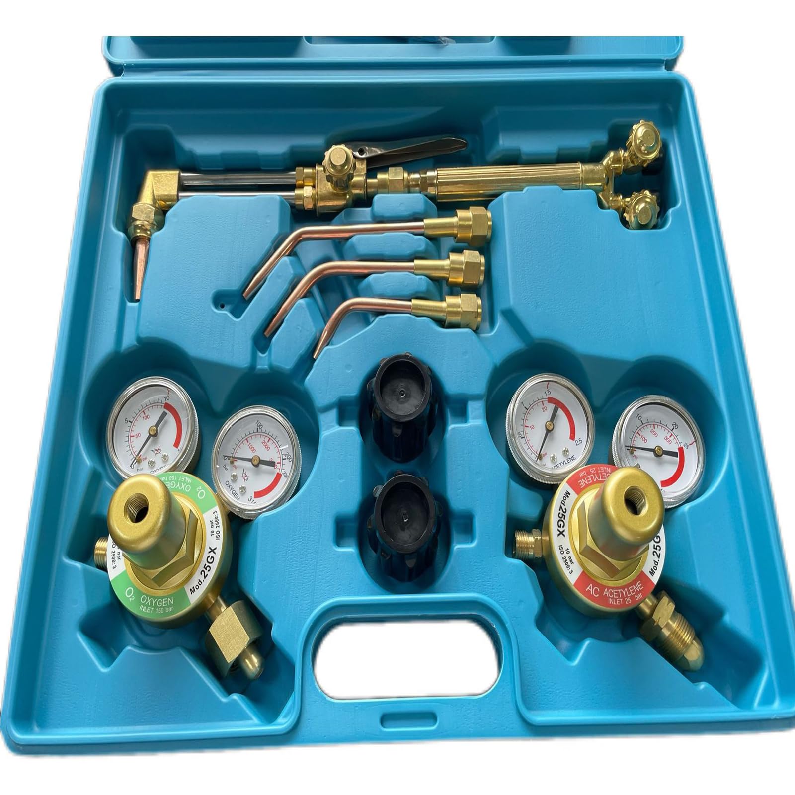 溶接溶断器用レギュレーター アセチレン＋ 酸素レギュレーターセット