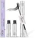 GAQQI Lash Cluster Glue, Lash Bond and Seal Waterproof, Bond & Seal Eyelash Glue for Clusters, Eyelash Adhesive Black Long-Lasting 72H, Latex-Free(5ml+5ml)