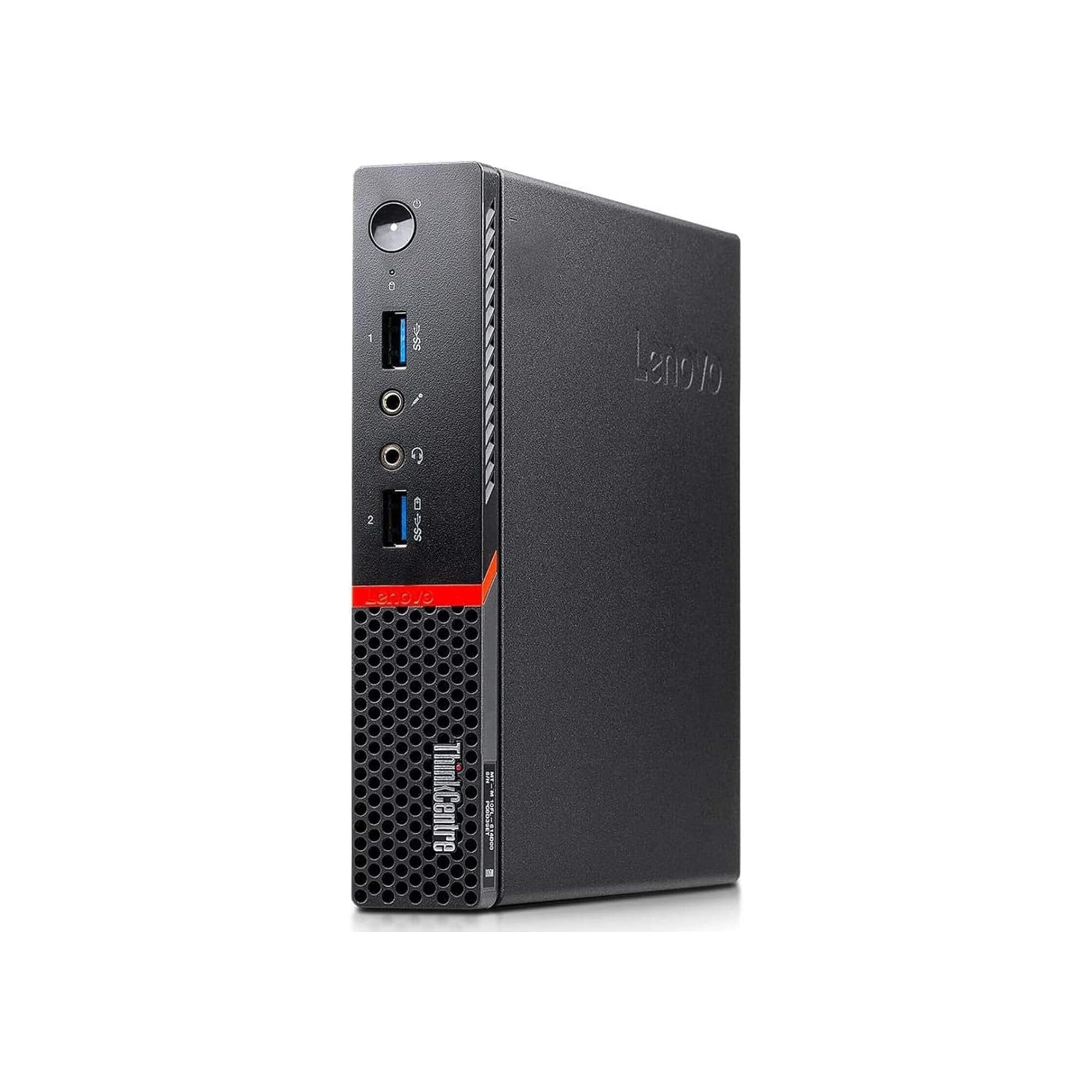 Lenovo ThinkCentre M900 - PC Mini Processore Intel i7-6700T 4 Core 2.8Ghz - Ram 8Gb SSD 256Gb - Computer Tiny Pronto all'uso con Win 11 (Ricondizionato)