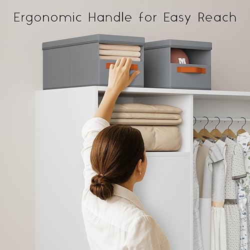 Miniatura 6 de Organizador de gorras de béisbol Paquete de 3 tapas protectoras plegables apilables con caja de almacenamiento para sombreros con ventana