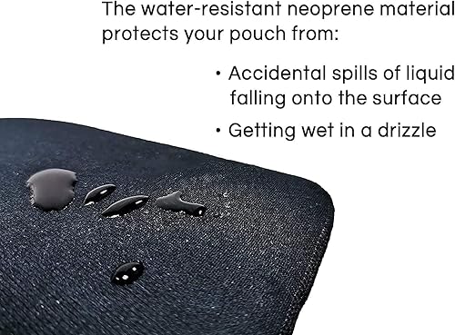 Miniatura 6 de Tainada Funda de transporte de neopreno a prueba de golpes para hombre y mujer, funda de transporte con cordón para el cuello, funda con lazo para