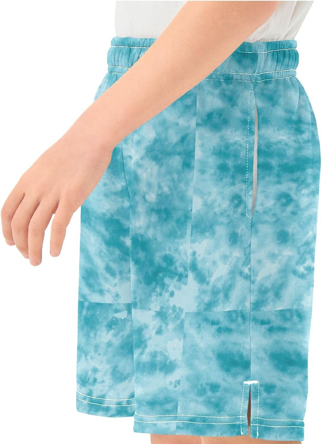 Boys Casual Shorts Athletic Basketball Shorts Funny Kids Gym Shorts with Pocket for Outdoor Activity 7-15 Years - Image 7