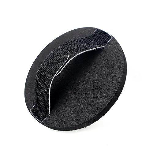 SCOTTCHEN Almohadilla de lijado manual, almohadilla de gancho y bucle de lijado manual de 5 pulgadas, discos de gancho y bucle para carpintería,
