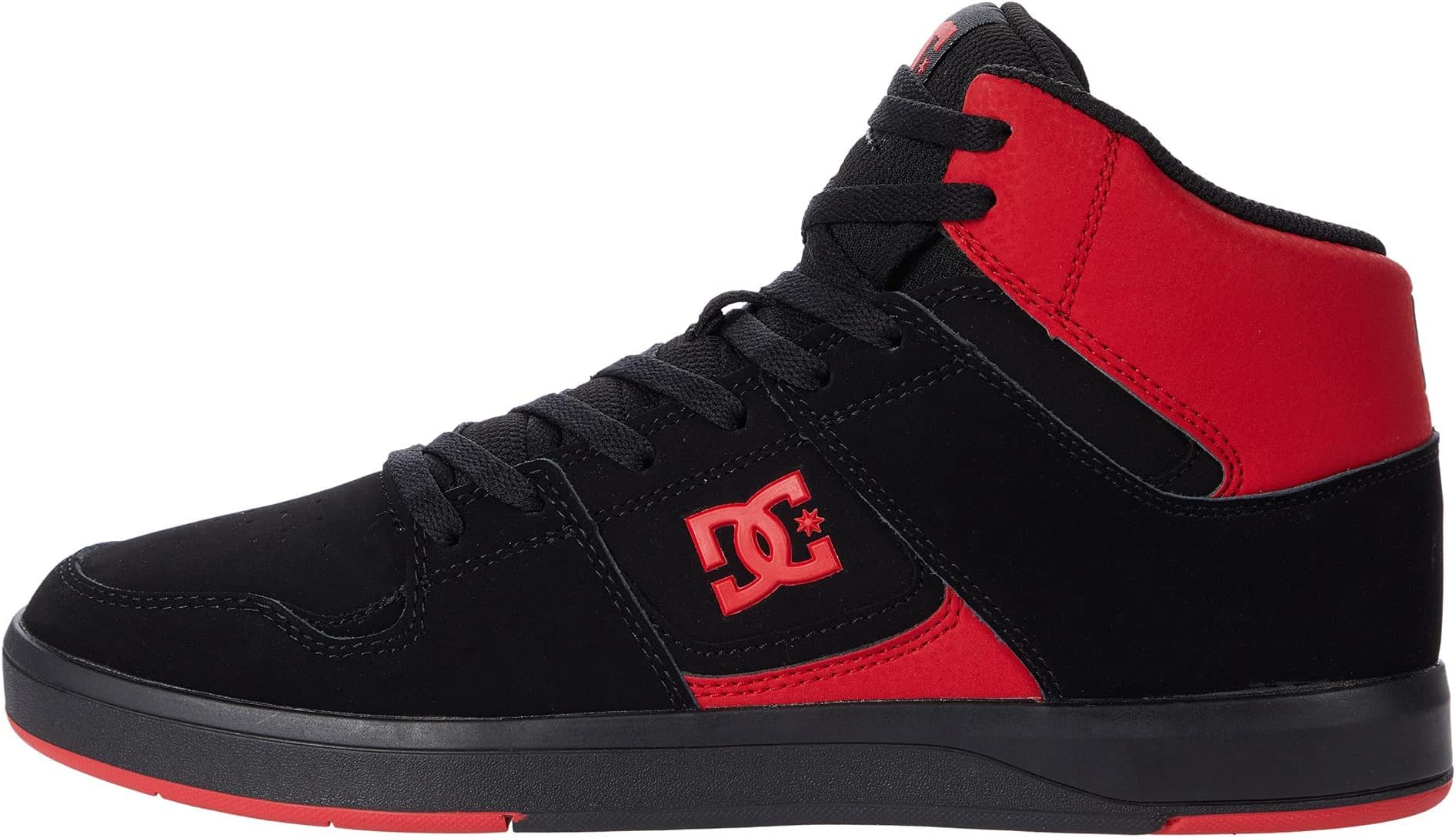 all red high top forces