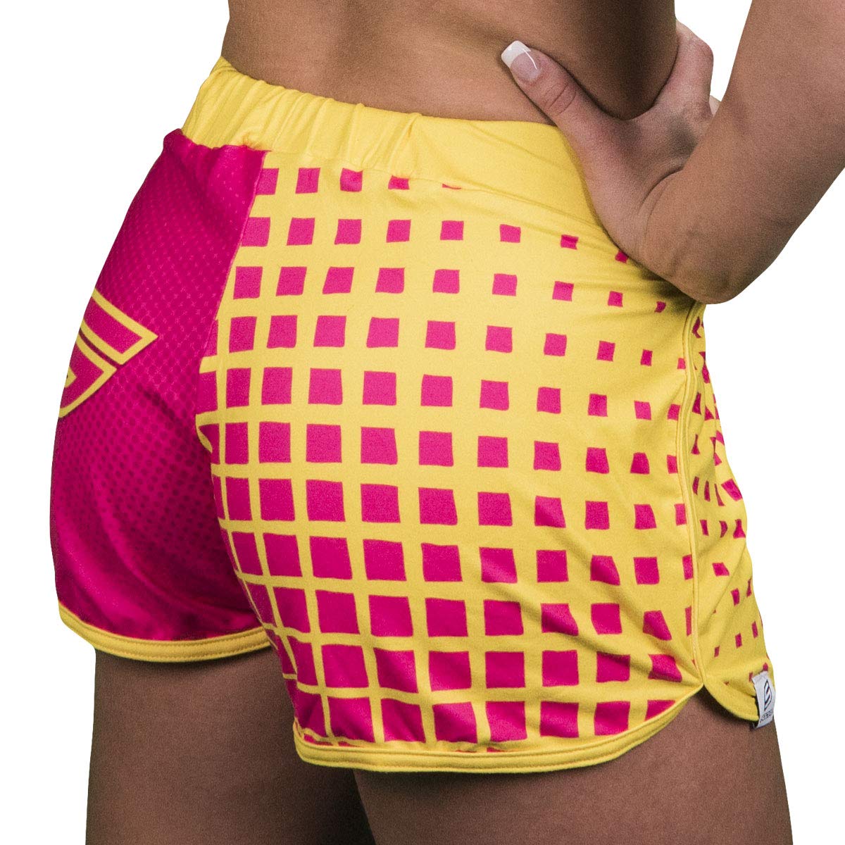 Social Paintball Women’s Shorts (Pink Lemonade, X-Small)