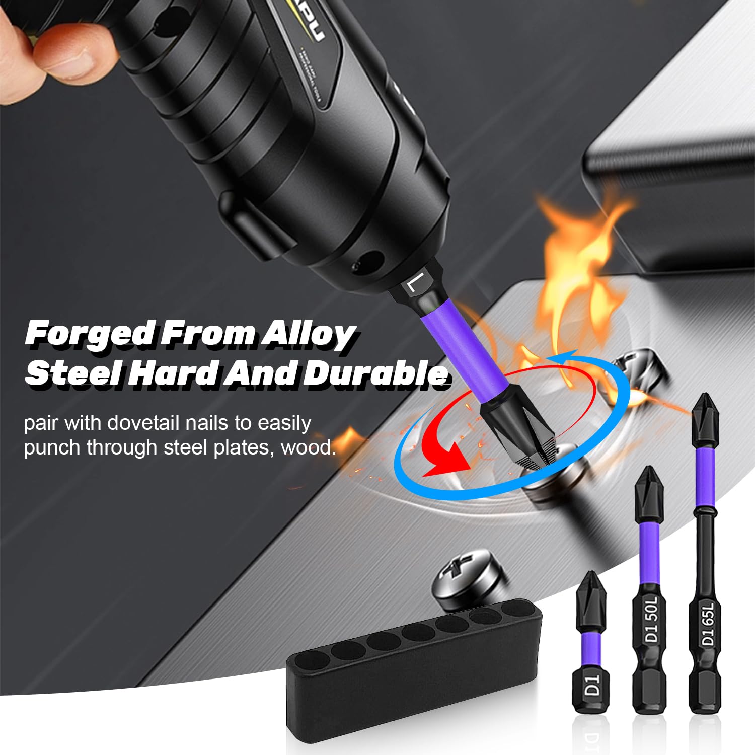 Coffret De 36 Embouts De Visseuse à Choc Assortis à Queue Hexagonale Impact Control Bosch | Coffret Embouts Visseuse à Choc | FR