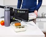 [5-Pack] Conteneurs de verre hermétiques Entreposage des aliments - Repas en verre étanche Prep Conteneurs avec lids - Ensemble de contenants en verre (30 Ounce 1 Compartiment)