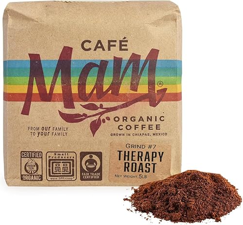 0.5 libras de café orgánico Cafe Mam  para terapia de enema  Recomendado por Gerson Institute
