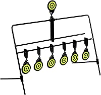 Vista 7 de KNINE OUTDOORS Pistola de aire de 6 objetivos, pistola de pellets BB para restablecer objetivo, clasificado para calibre .22 .177