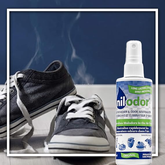 Nilodor - Air Freshener and Odor Neutralizer - Eliminates Odors from Pets, Smoke, Garbage, Kitchen and Sportwear (Original, Spray)