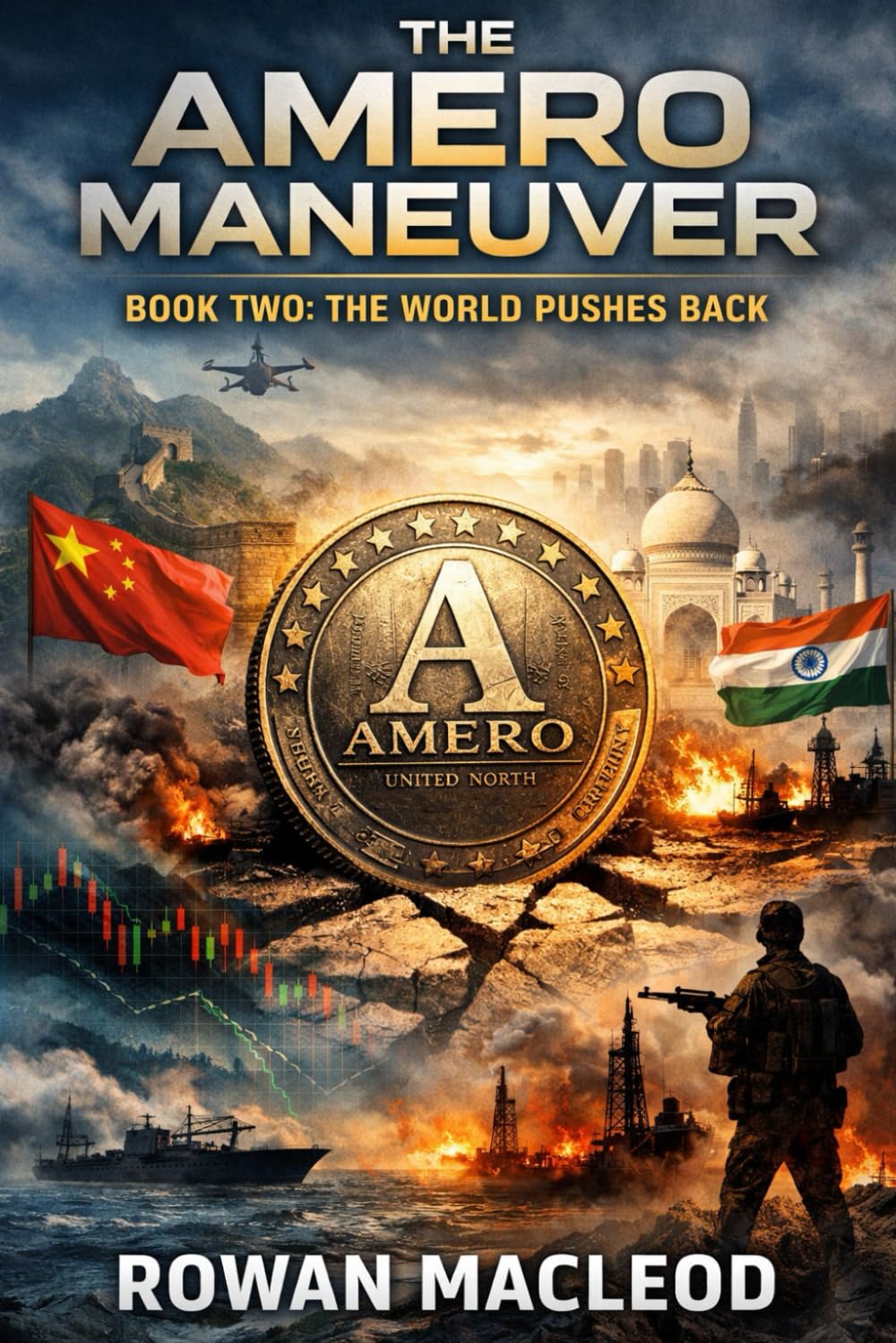 THE AMERO MANEUVER: Book Two: The World Pushes Back (The Amero Maneuver Series)