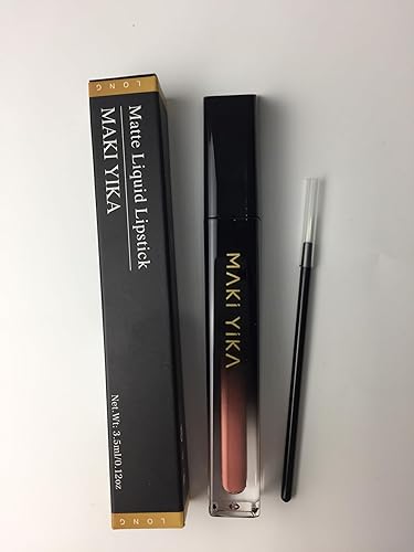 Vista 161 de Lápiz labial marrón nude para mujer, color permanece de larga duración, sin manchas, lápiz labial líquido mate a prueba de transferencia