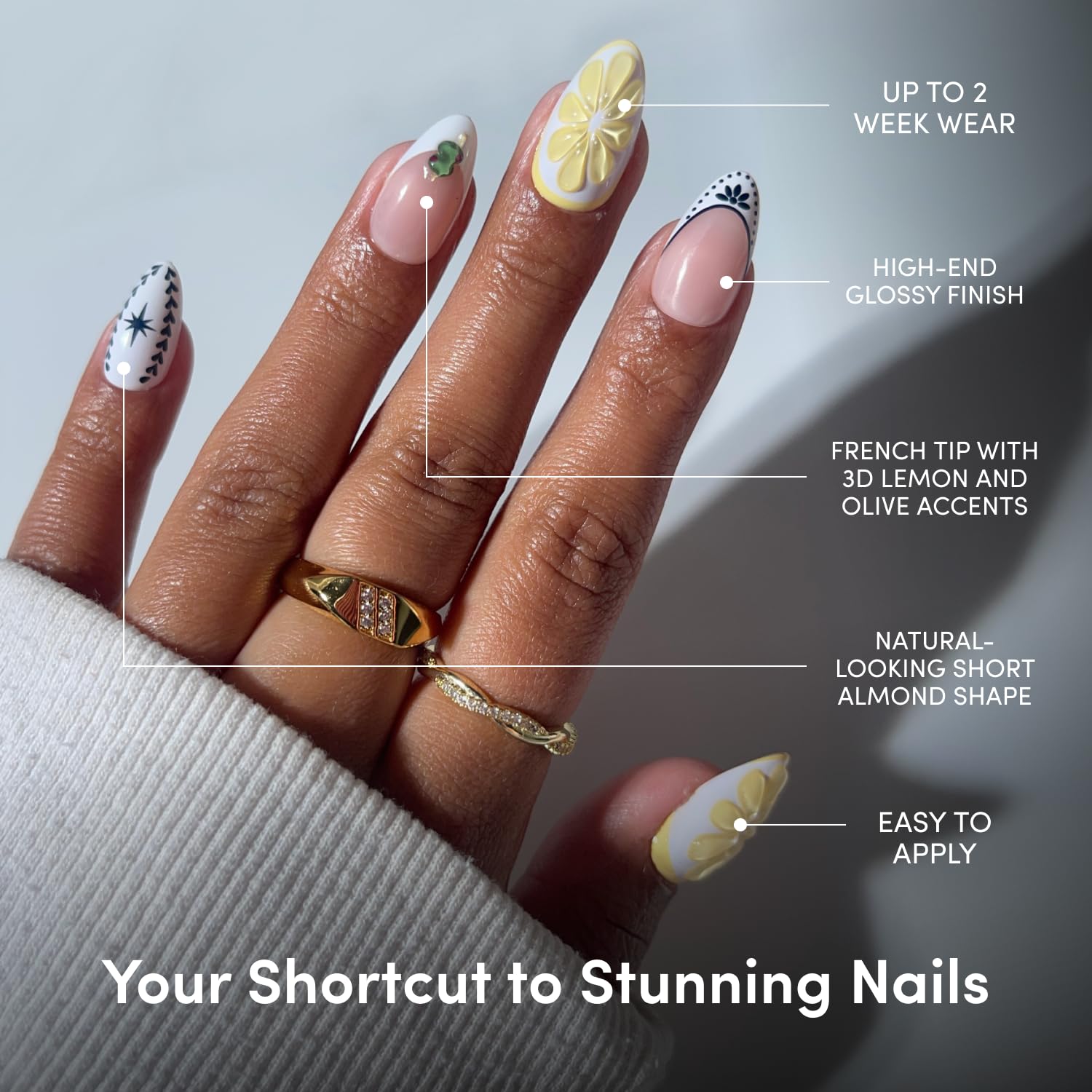 Glamnetic Press On Nails - Aperitivo Hour