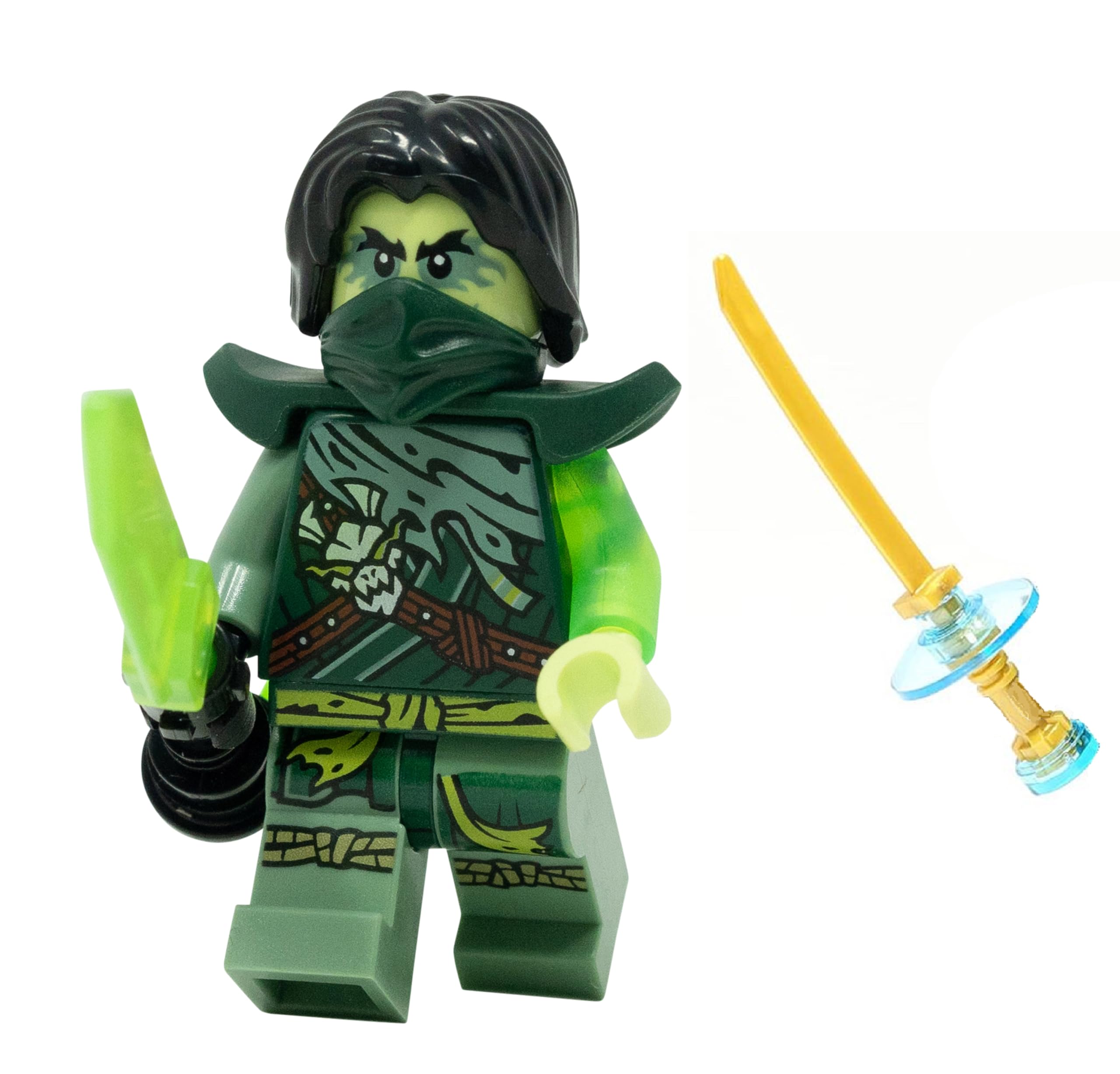 LEGO Ninjago Dragons Rising Season 3 Morro Minifigure with Sword of Sanctuary