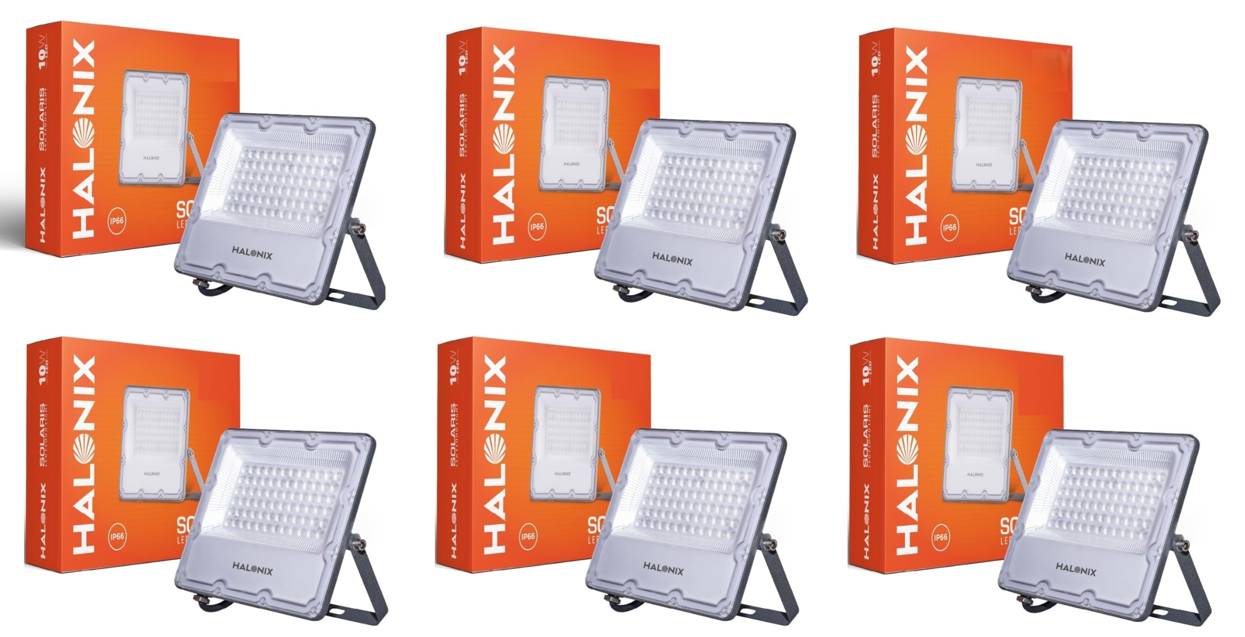 Halonix 10W Waterproof Flood Light - Durable Outdoor LED -10