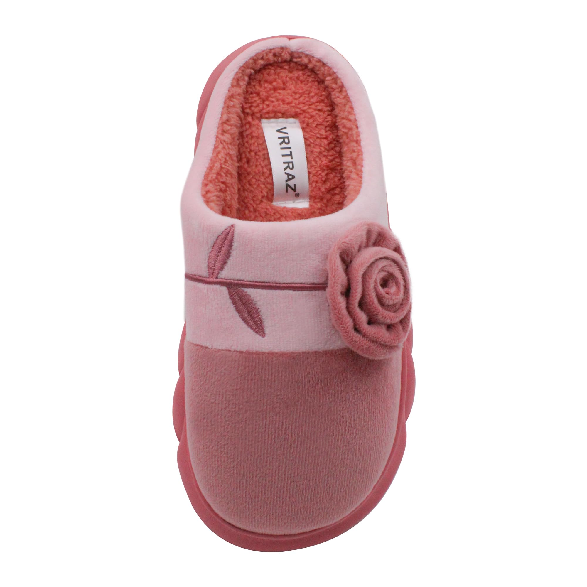 VRITRAZ Zuecos unisex para adultos, cómodos, con puntera cerrada, de piel cálida, para