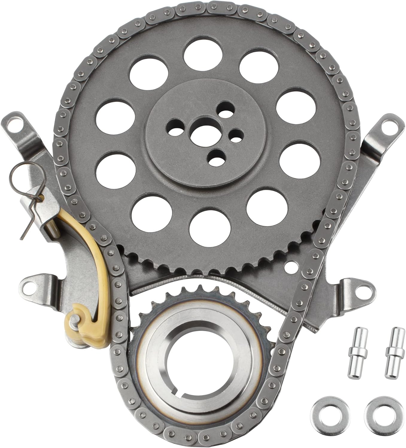 BOXI TK3129 Timing Chain Kit Fit for 1999-2007 Chevy for GMC for Isuzu Olds-mobile/Astro Blazer Silverado Express Safari Savana 1500 2500 P30 S10 Hombre Sonoma Jimmy 4.3L V6 Replace 9-3212