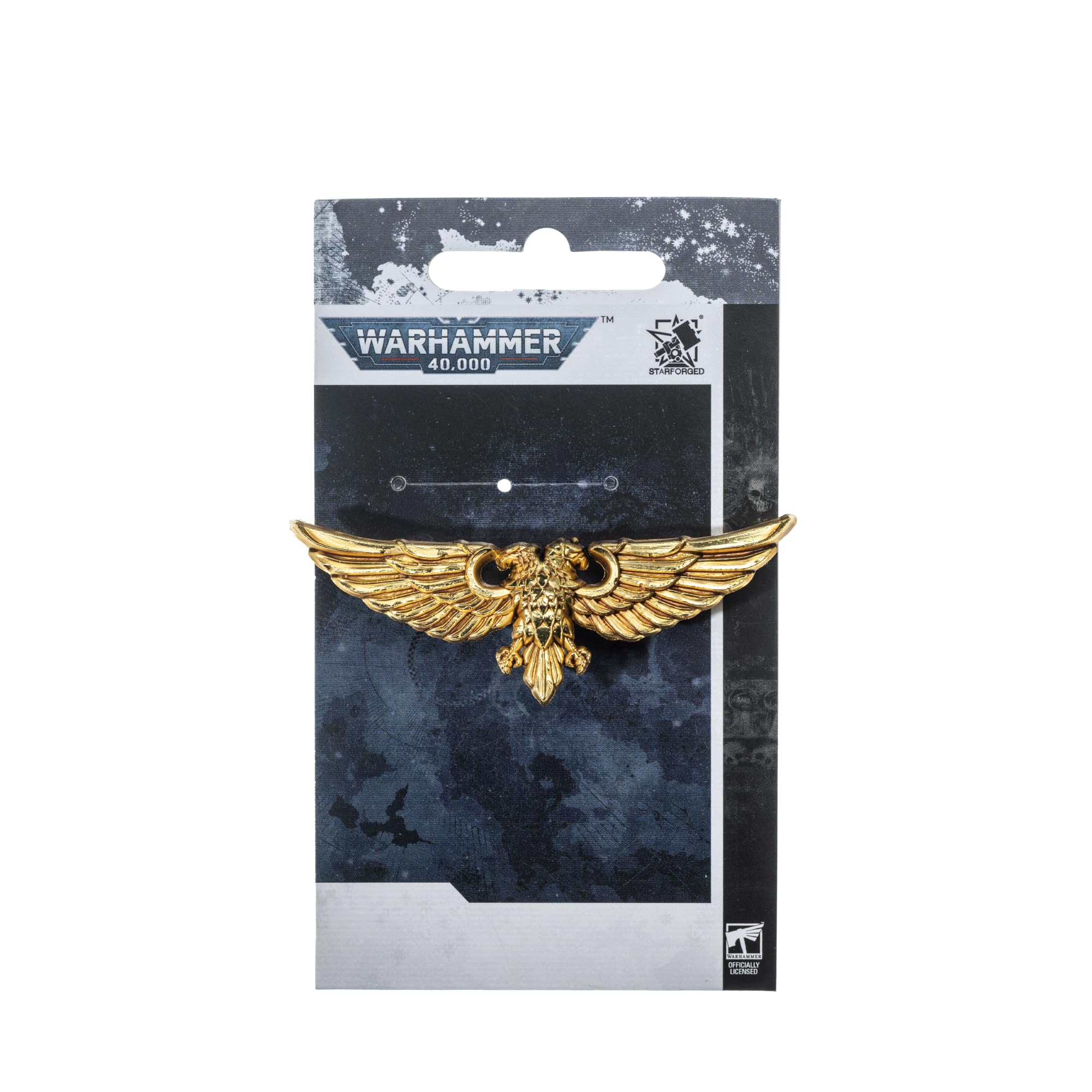 Starforged Warhammer 40K Imperial Aquila of Sanctuary broszka akcesoria przypinka odznaka