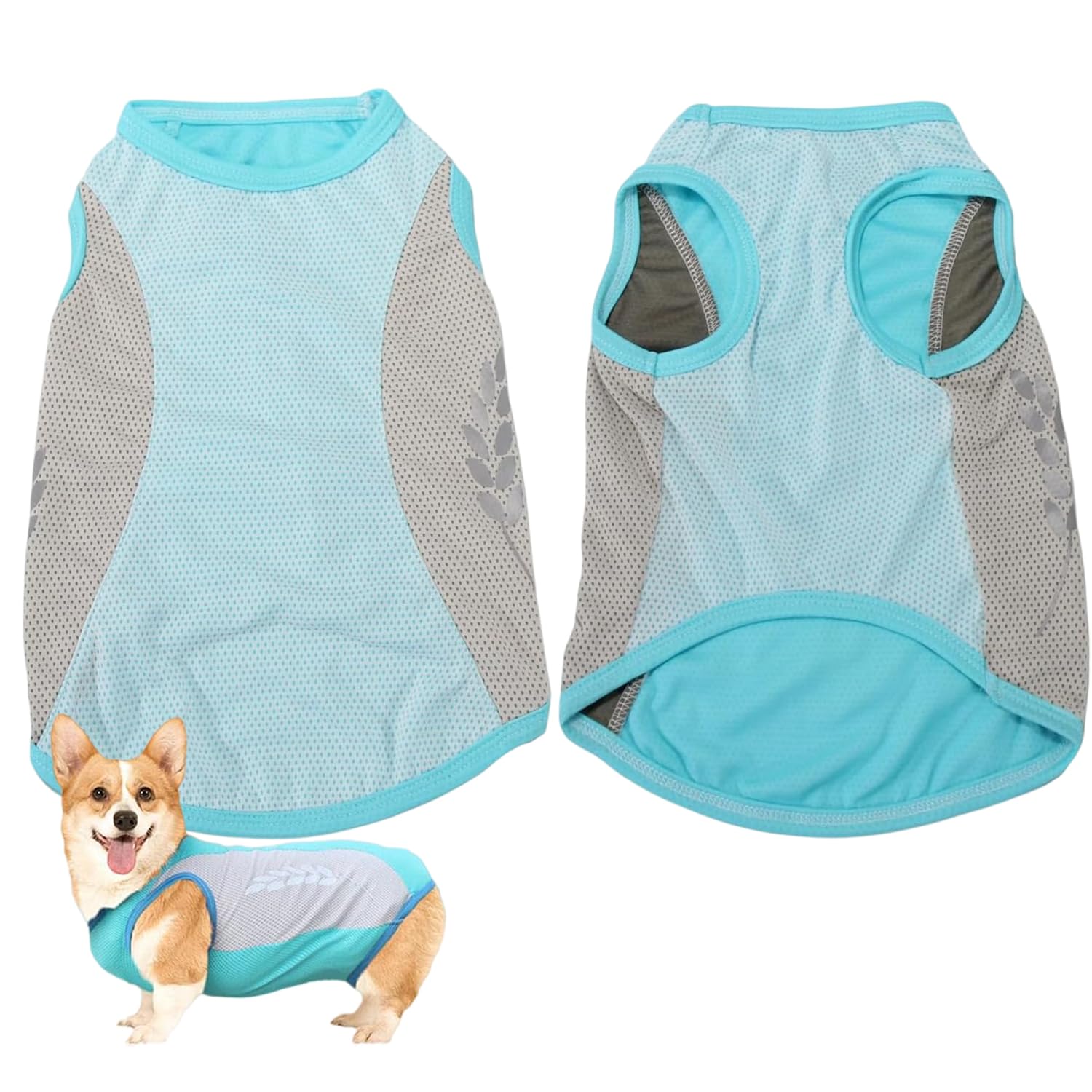 Dog Cooling Vest, 2026 New Dog Cooling Coat, Comfortable Cool Coat Reflective Puppy Cooling Vest Ice Outdoor Jacket Anti-Heat, Keep Pet Cool During The Hot Weather