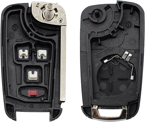 Miniatura 2 de Fundas para llavero de coche para Chevrolet Cruze Equinox Malibu, carcasa de llave de coche con tapa remota