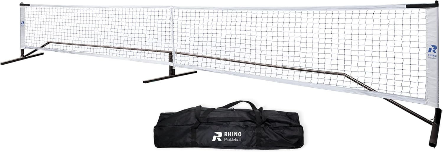 Champion Sports Pickleball Nets – Portable Durable Nets with Steel Frames for Indoor/Outdoor Play