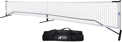 Champion Sports Red de pickleball portátil sistema de red de bolas de pepinillo de tamaño reglamentario - Redes de pickleball de fácil montaje con Champion Sports Red de pickleball portátil sistema de red de bolas de pepinillo de tamaño reglamentario - Redes de pickleball de fácil montaje con