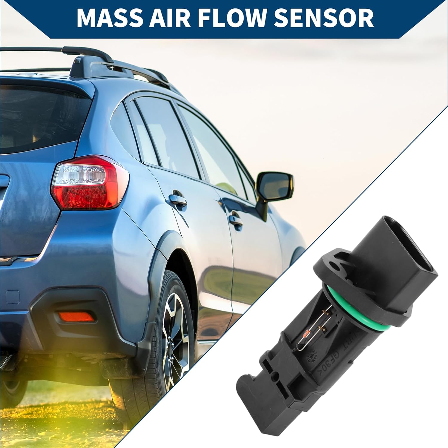 No.06A906461L Car Mass Air Flow Sensor Meter for VW Golf Jetta Beetle 1.8T / Inner/Durable / 1 Pcs