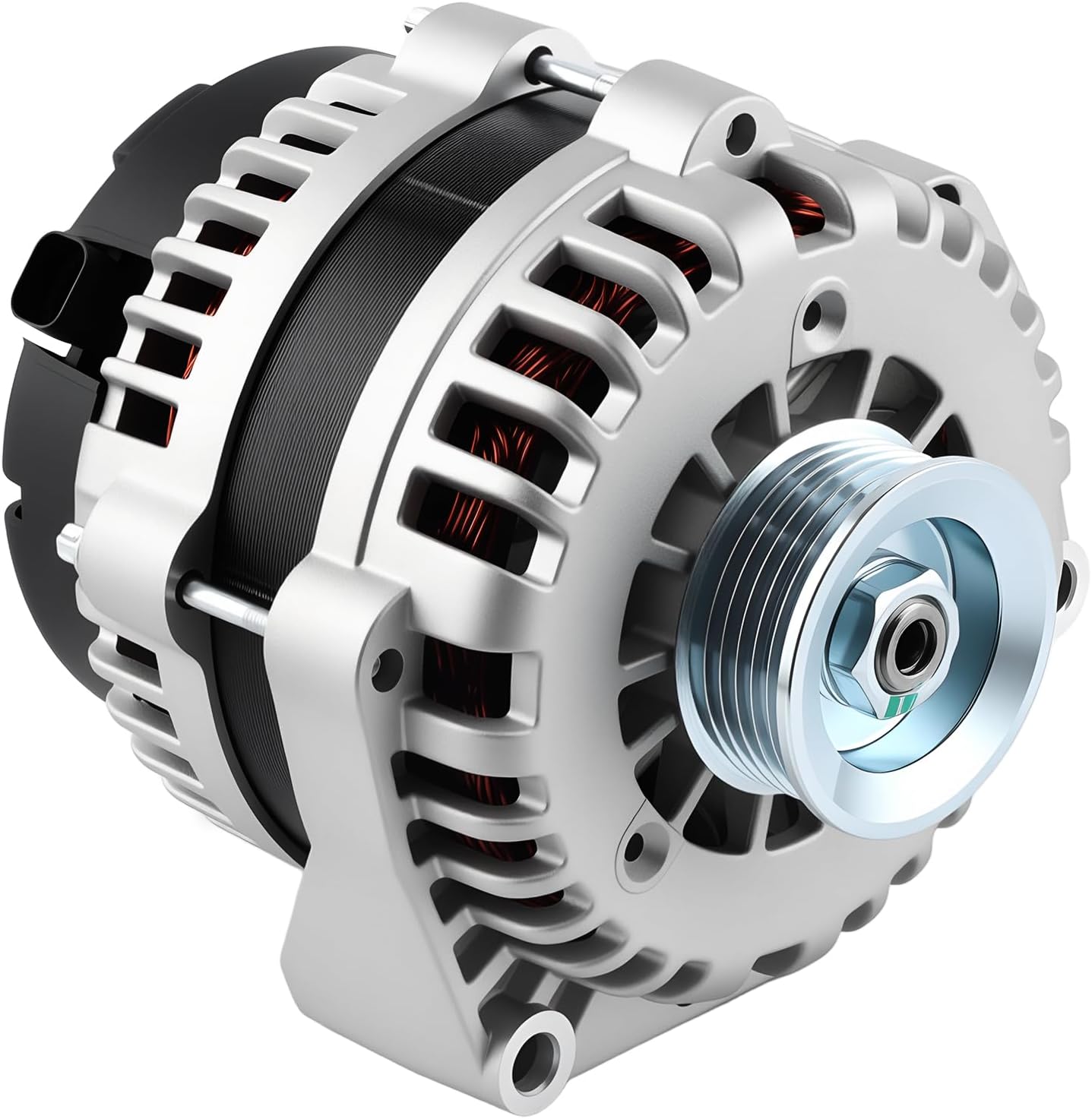 8301N Car Alternators Fit for 2007-2014 for GMC Yukon Sierra, for Chevy Tahoe Suburban Silverado 1500 2500 Avalanche, for Cadillac Escalade Automotive Replacement Alternators 15093928 15905871