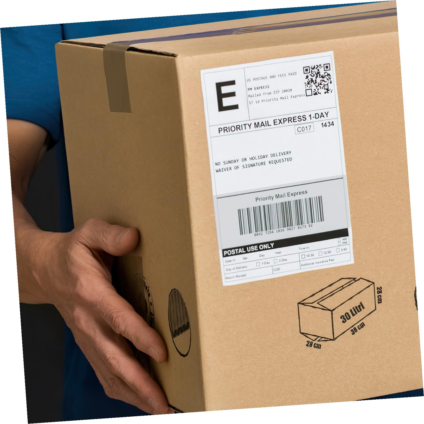 Baluue Transparente Pvc Etikettenschutzfolie 500 Stück und Leicht Scannbar für Barcode Etiketten für Zuhause und Büro